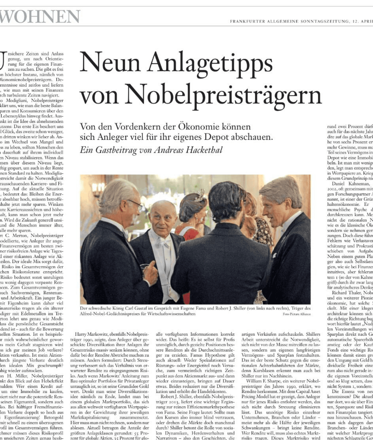 Frankfurter Allgemeine Sonntagszeitung (12.4.2026)