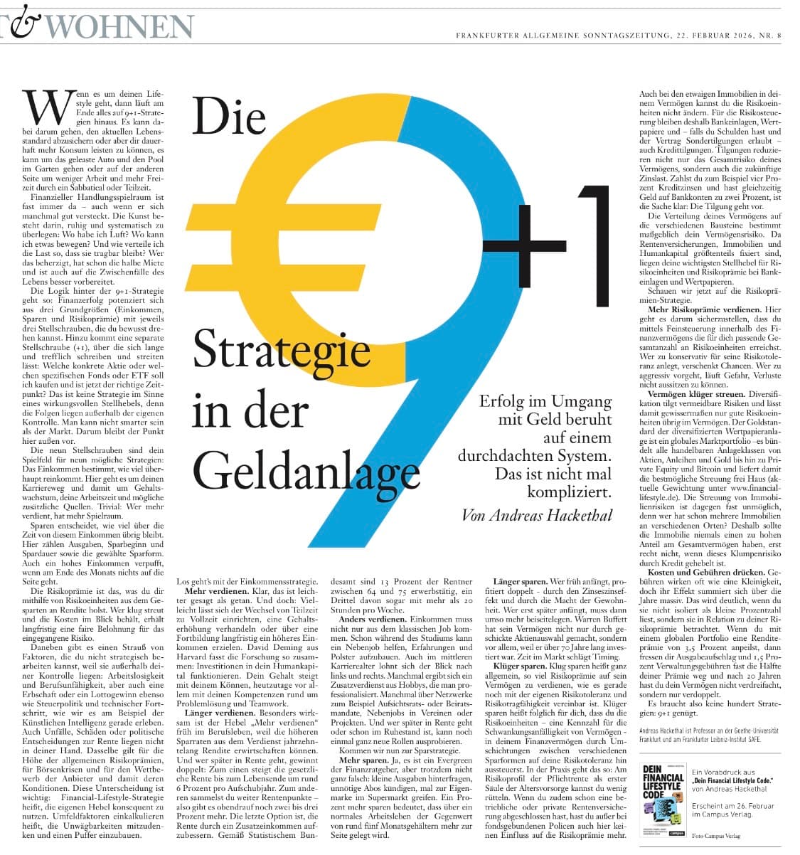 Frankfurter Allgemeine Sonntagszeitung (22.2.2026)